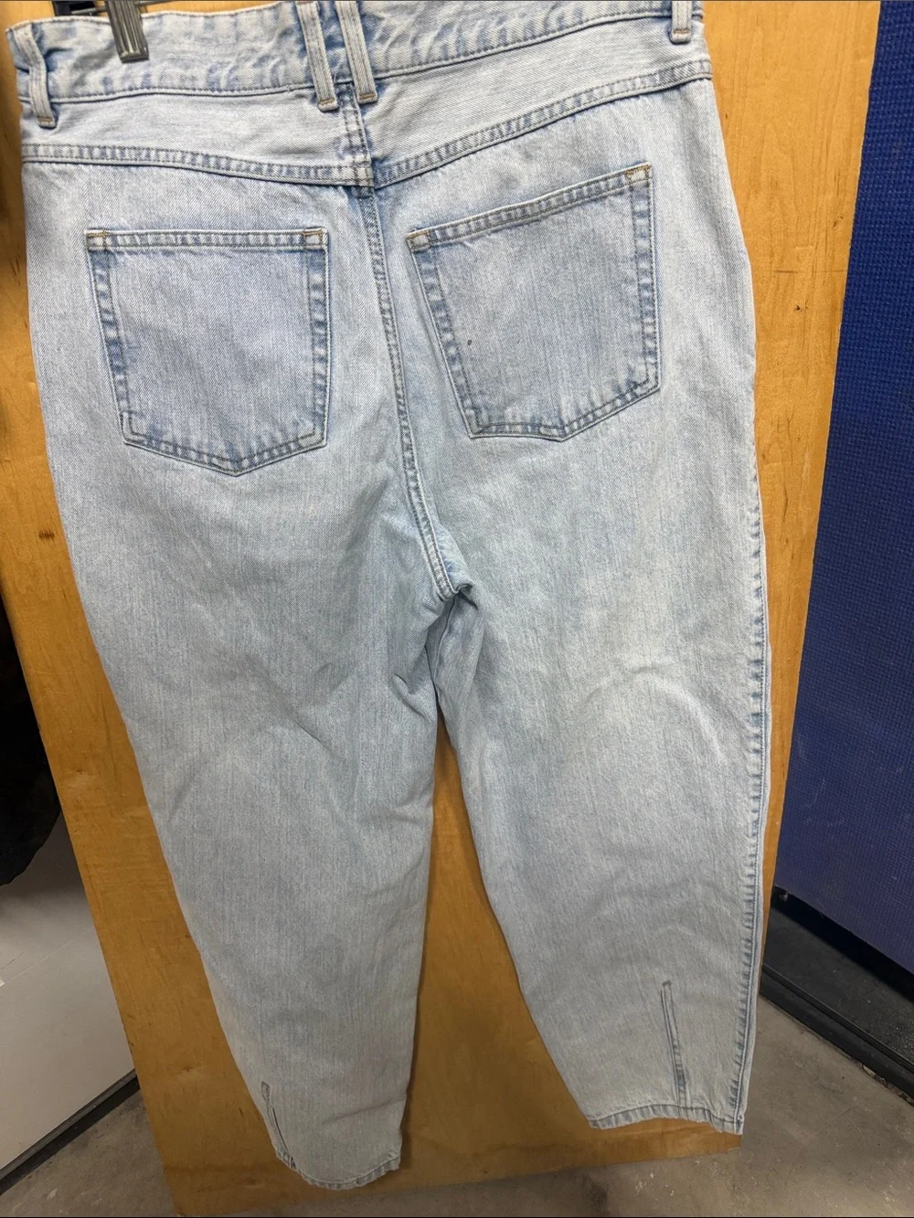 H&M Pale Blue Relaxed Fit Women’s Jeans